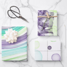 Delicados colores arcoiris hojas de papel de envol