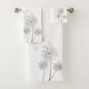 Delicados Dandelions Con Viento