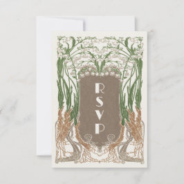 Delicados modernistas Snowdrop QR RSVP