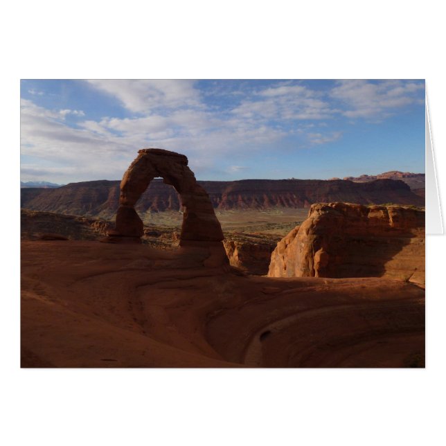 Delicate Arch II en el Parque Nacional Arches (Anverso (Horizontal))