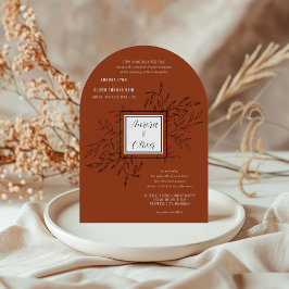 Delicate Foliage | Invitación a la boda del Arco d