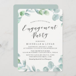 Delicate Wreath | Invitación de la Parte Contratan