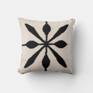 Delicia turca: almohadas Kilim blancas y negras