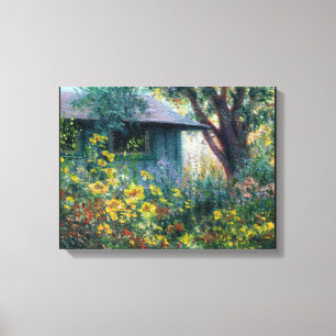 "Delicias de Jardín" Galería de Lienzo envuelto Im