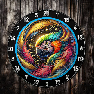 Delicio del tablero del loro tropical en negrita