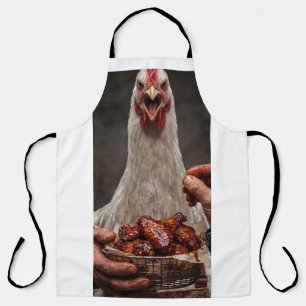 Deliciosa Delantal de Barbacoa con Estampado Total
