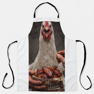 Deliciosa Delantal de Barbacoa con Estampado Total