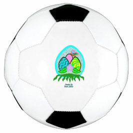 Deliciosa pelota de fútbol de Pascua