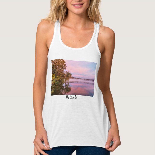 Deliciosamente rosado Tank Morning Top (Anverso)