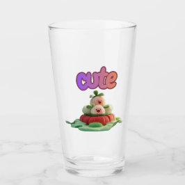 Deliciosas Delicias de Jardín Taza de Vidrio
