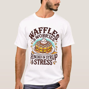 Delicioso desayuno con camiseta con vibes - Comida