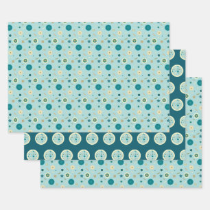 Delicioso juego de papel de ajuste de diatomeas
