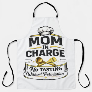 Delicioso regalo de delantal divertido para mamá