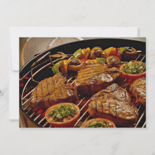 Deliciosos filetes de hueso T a la parrilla