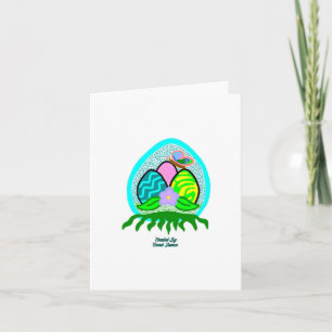 Deliciosos Huevos de Pascua Tarjeta de Felicitació