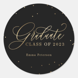 Deliciosos Pegatinas o Sellos para sobres de gradu