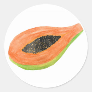 ¡Deliciosos Pegatinas Papaya Pintados!