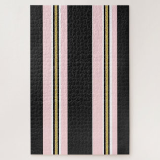 Deliciosos Rompecabezas Rosa Blanco Dorado Negro