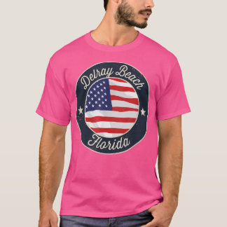 Delray Beach - Camiseta conmemorativa patriótica d