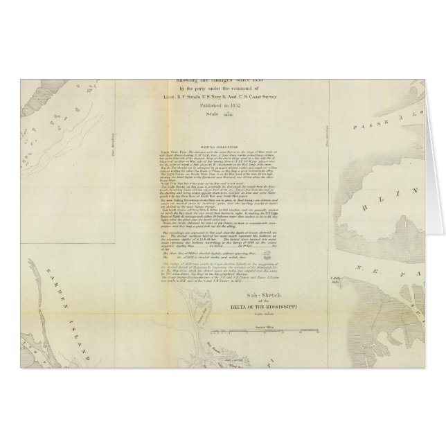 Delta del Misisipi (Anverso (Horizontal))