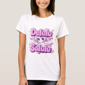 Delulu es la camiseta Solulu - Kawaii Y2K Anime Gi