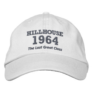 Deluxe Hillhouse '64 gorra con texto bordado