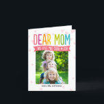 Demasiada Tarjeta Fotográfica De Día de la Madre D<br><div class="desc">Haz que se sienta amada con esta dulce tarjeta del Día de la Madre de Berry Berry Sweet.</div>