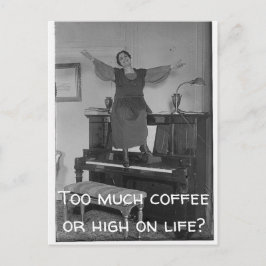 Demasiado café o alta postal