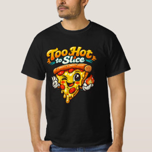 Demasiado Caliente para Cortar – Camiseta de Dibuj