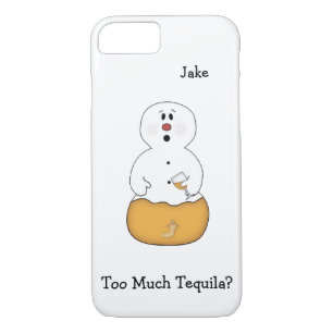Demasiado Funda de Tequila Snowman para iPhone 7