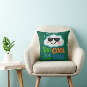 Demasiado genial para la lluvia   Almohada de nube