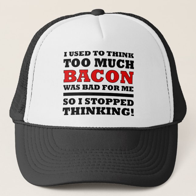 Demasiado gorro de patín de bola graciosa de Bacon (Anverso)