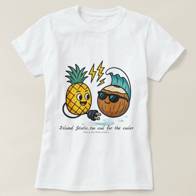 Demasiado Guay para la camiseta más fría (Diseño del anverso)