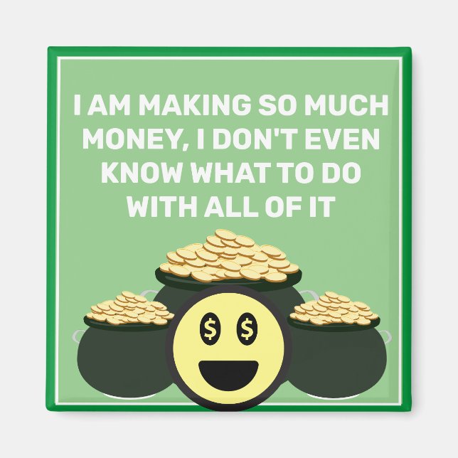 Demasiado imán de dinero (Frente)