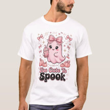 Demasiado Lindo Para Asustar Camiseta De Halloween