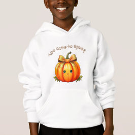 Demasiado Lindo para Asustar – Sudadera con Capuch