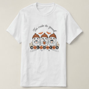Demasiado lindo para hablar la camiseta de Hallowe