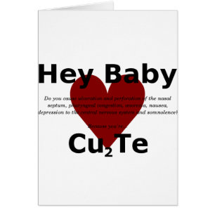 Demasiado lindo (telururo de cobre)