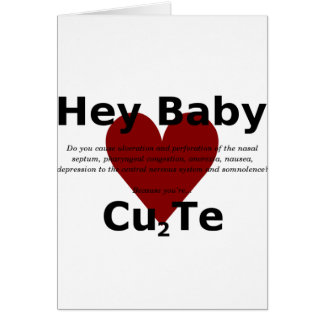 Demasiado lindo (telururo de cobre)