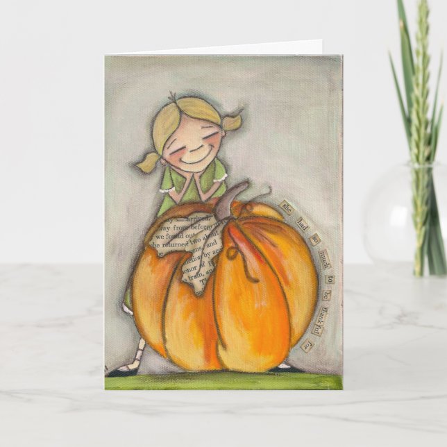 Demasiado - Tarjeta de felicitación (Anverso)