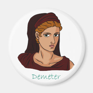 Deméter - imán de la diosa griega