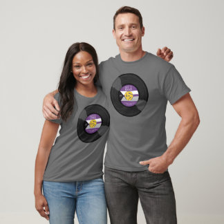 Demi Records Demisexual Camiseta del Orgullo