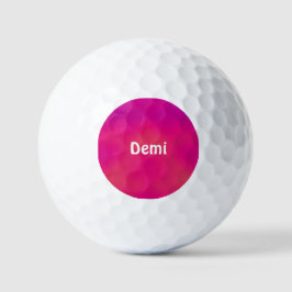 DEMI ~ Tonos de la pelota de golf rosa - única