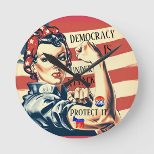 Democracia/ Proteger el reloj de pared