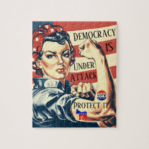 Democracia/ Protéjalo Rompecabezas