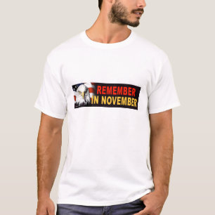Demócrata anti "recuerda en noviembre" la camiseta