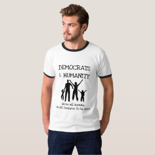Demócratas por la camiseta de la humanidad
