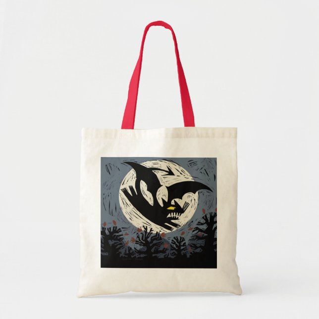 ¡Demon Cat Regresa! Bolsa de Hallowe'en Trick-or-T (Frente)
