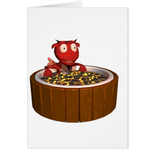 Demonio de la tina caliente (Frente)