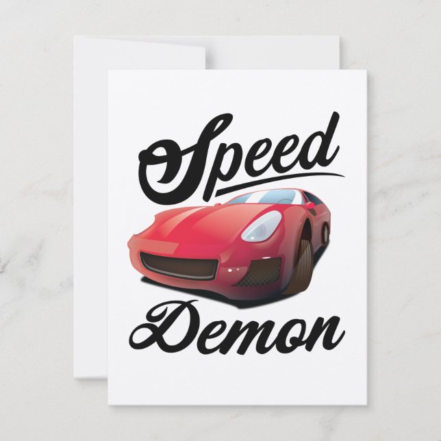 Demonio de la Velocidad (Anverso)